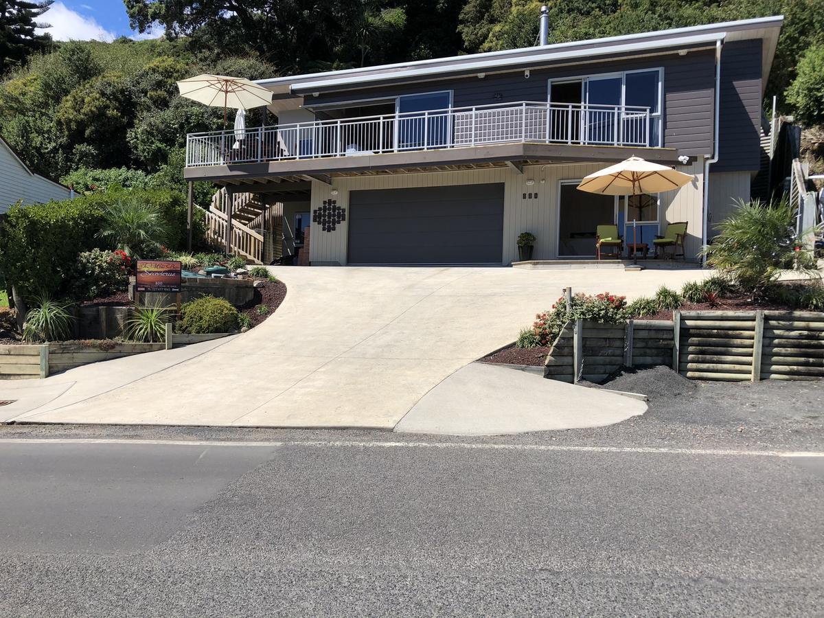 Te Mata Bay Seaviews Bed and Breakfast Tapu Buitenkant foto