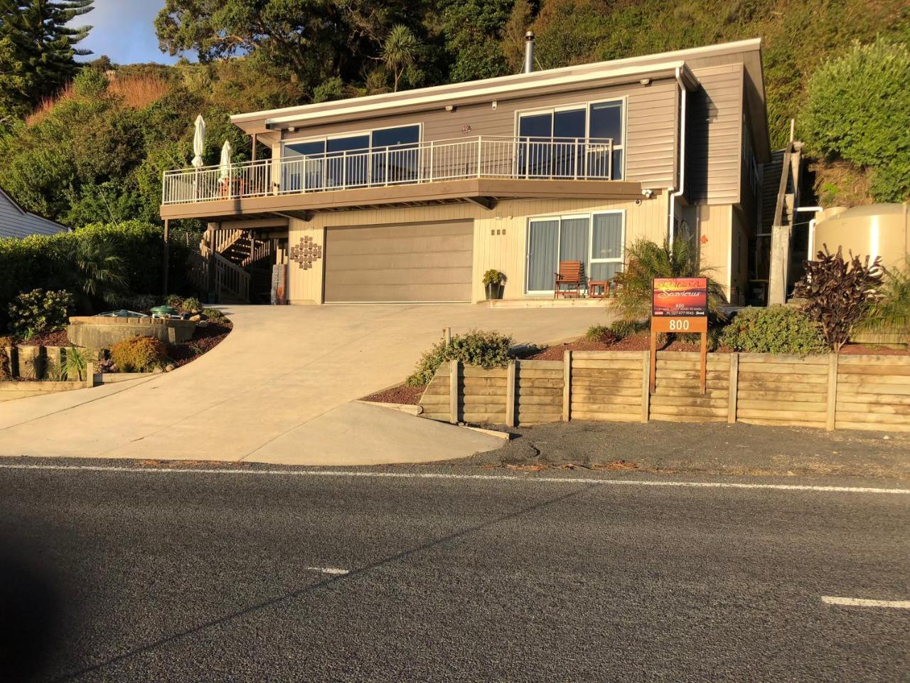 Te Mata Bay Seaviews Bed and Breakfast Tapu Buitenkant foto